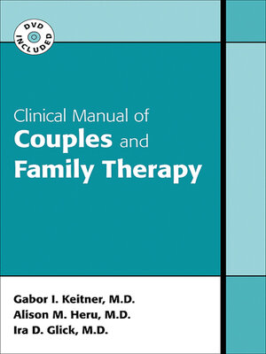 cover image of Clinical Manual of Couples and Family Therapy